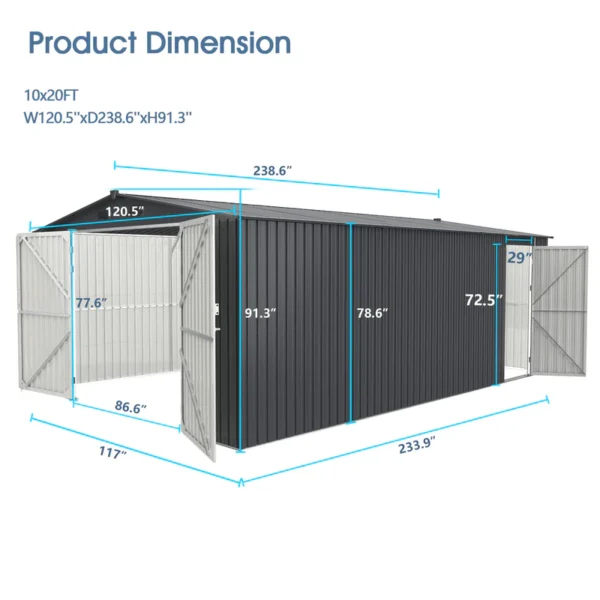 new metal storage shed for sale