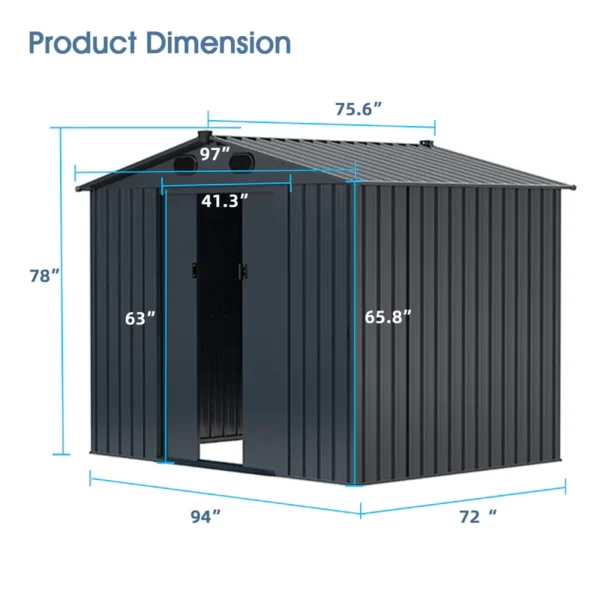 metal storage shed for sale