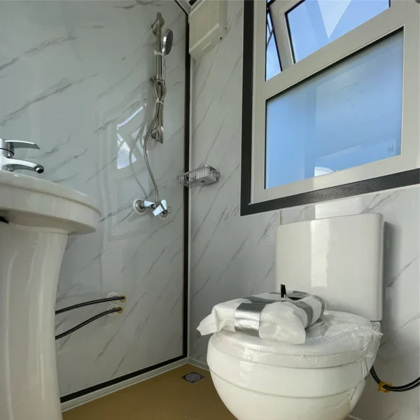 modern portable office 7ft x 20ft with bedroom