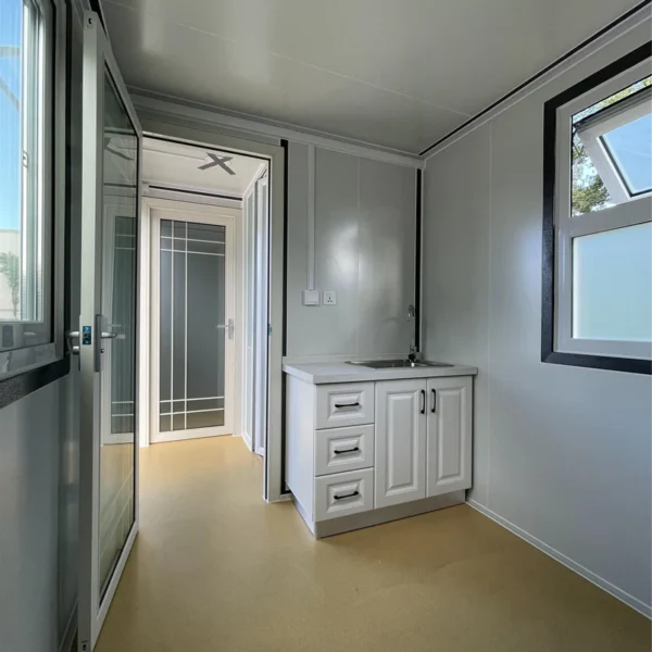 modern portable office 7ft x 20ft with bedroom