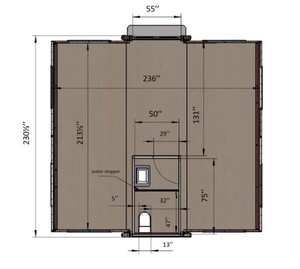 mobile expandable prefab house