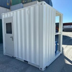 10′ high cube container